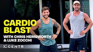 17min HIIT Bodyweight Workout With Chris Hemsworth [upl. by Natsirk]