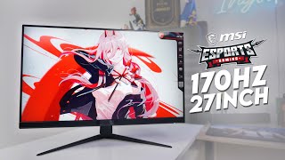 Monitor Gaming 2 jutaan 2023 MSI G2712 Esport Gaming Monitor [upl. by Starkey]