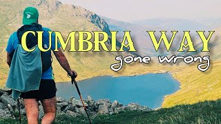 Cumbria Way gone wrong  Hiking amp wild camping [upl. by Ymme]