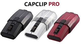 ELECOM Capclip Pro Bluetooth Mouse Silent Click Rechargeable Lithium Battery MCCP1BB Series [upl. by Thetos]