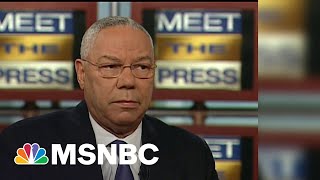 Remembering Former Secretary of State Colin Powell On Meet the Press [upl. by Mccafferty294]