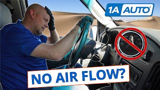 No Air Blowing From Your Ford Van Vents Diagnose Blower Motors Ford E Series Vans [upl. by Liv]