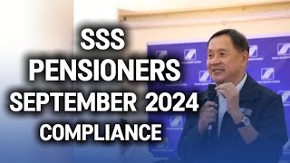 ✅SSS PENSIONERS HOW TO COMPLY ACOP SEPTEMBER 2024 [upl. by Craven]