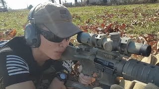 Trijicon Accupower 14x24 Segmented CircleDot BDC Reticle Review [upl. by Callista]