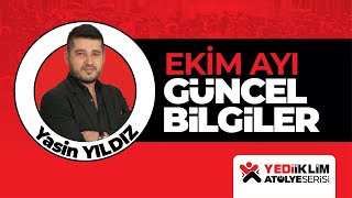 EKİM AYI GÜNCEL BİLGİLER  2024 KPSS VATANDAŞLIK  Yasin YILDIZ [upl. by Zane369]