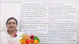 Carotenoids  Defintion Introduction Classification Chemistry Properties Funtion with Examples [upl. by Eiaj]