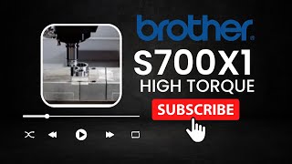 Brother SPEEDIO S700X1 High Torque Steel Demo [upl. by Nahgiem]