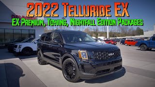 2022 Kia Telluride EXPremium Towing amp Nightfall Edition Packages [upl. by Rizas233]