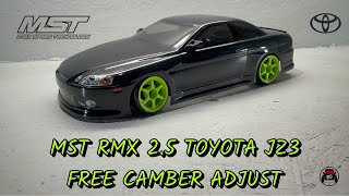 MST RMX 25 Toyota JZ3  Free camber adjust [upl. by Silecara]