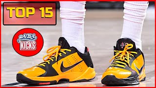 TOP 15  LES PLUS BELLES CHAUSSURES PORTÉES DANS LA BULLE NBA [upl. by Llimaj845]