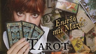 CÓMO APRENDÍ TAROT y mis CONSEJOS PARA EMPEZAR  ENSEÑO MIS TAROTS Y ORÁCULOS [upl. by Nnylrats]