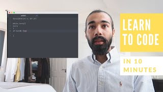 basics of CODING in 10 minutes [upl. by Mccoy]