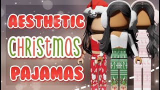 aesthetic Christmas pajama codes for bloxburg  roblox ♡ [upl. by Hsoj99]