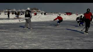 Saint Ignace Pond Hockey 2022 [upl. by Candra]