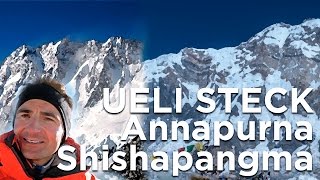 Annapurna Shishapangma Ueli Steck controverse sommet Rodolphe Popier montagne alpinisme montagne [upl. by Peery]