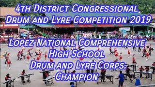 Lopez National Comprehensive HS Drum and Lyre CHAMPION 4th District Congressional Drum amp Lyre Compit [upl. by Nomled]