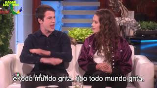 Entrevista Legendada com Katherine Langford e Dylan Minnette de 13 Reasons Why on Ellen [upl. by Dustman]