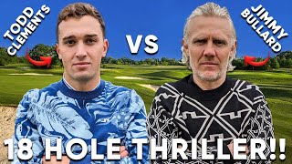 Todd Clements WANTS REVENGE…Does He Get it  Tour Pro Todd Clements v Scratch Golfer Jimmy Bullard [upl. by Oad]