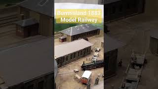 Burntisland train trainvideo railway modelrailroad modelrailway modeltrains trains model [upl. by Enerol54]