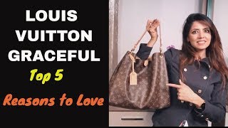 Louis Vuitton Graceful MM top 5 reasons why it will make you happy [upl. by Trilly728]