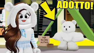 HO ADOTTATO UN ORSO POLARE SU BROOKHAVEN ROBLOX [upl. by Keslie839]