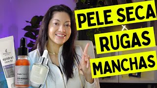 Escolhi os melhores produtos para Pele Seca com manchas rugas Vitamina C Ã“leo de Rosa Mosqueta [upl. by Htepsle]