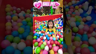 Fun Indoor Playground for Kids  Ball Pit Party Songs  Kids Songs  Nursery Rhymes  shorts viral [upl. by Malony]