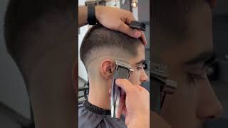 Before or after  hairsalon barbershop taperfade beard haircut buzzcut hair [upl. by Lertnek734]