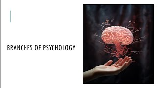 What is Psychology Part  2  Branches of Psychology Karabi Pathak  The Summit School [upl. by Ibok205]