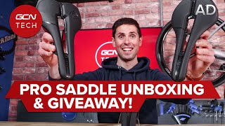 PRO Saddle Unboxing amp Giveaway  New Turnix Falcon amp Griffon Team Saddles [upl. by Prue]