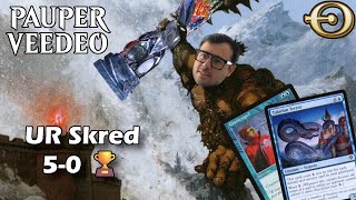 50 🏆 with The Best deck in Pauper UR Skred  Pauper  MTGO [upl. by Donelson]