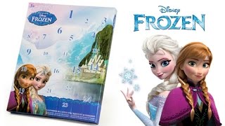 Disney Frozen Advent Calendar 2015 [upl. by Hnahym937]