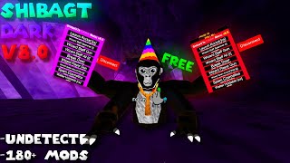 Gorilla Tags NEWEST BEST Mod Menu┃ShibaGT Dark V80┃180 MODS [upl. by Paco]