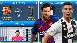 FC Barcelona VS Juventus FC Dream League Soccer 2019 Gameplay [upl. by Asille]