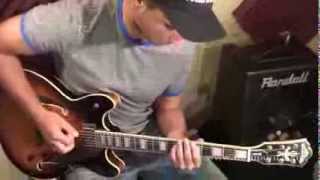 Washburn HB36 Electric Guitar Demo [upl. by Clair]