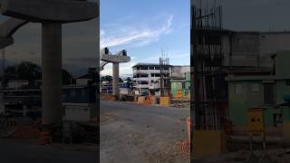 Construcción del monorriel ma tecnológico de la República Dominicana ￼￼￼ [upl. by Saidel]