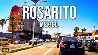 Driving Through Rosarito Mexico 4K  Rosarito 2022  Baja California [upl. by Erot]