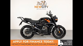 2023 Zontes ZT 125GK 125 Black 2350 Miles Used [upl. by Enimisaj706]