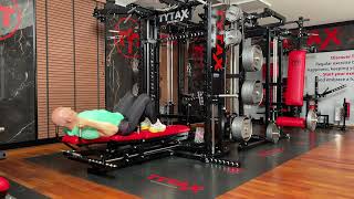 BEST HOME GYM  Back training on TYTAX homegym homegymtraining motivation homegymmotivation [upl. by Atoiganap]