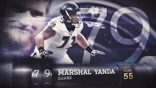 79 Marshal Yanda G Ravens  Top 100 Players of 2015 [upl. by Eiznekcam]