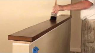 How To Apply Varnish or Polyurethane Clear Finishes  How To Stain Wood Part 4 [upl. by Purcell]