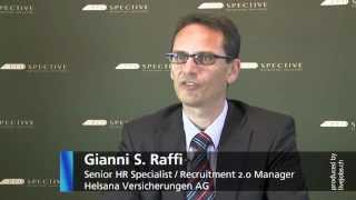 Aktives Sourcing bei Helsana  Interview mit Gianni Raffi [upl. by O'Connor]