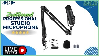 Zealsound Microphone Live Unboxing and Setup [upl. by Debbee721]