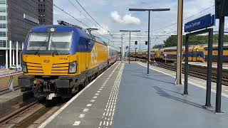 NS intercity berlijn komt door almere centrum met 2 toeters [upl. by Hanae]