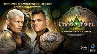 Crown Jewels War Cody Rhodes Vs Gunther Champion Vs Champion Match 2024  Explained Hindi [upl. by Prochora]