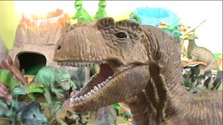 200 DINOSAUR TOY COLLECTION Can You Find the Dinosaurs  Fun Kids Video [upl. by Naehs]