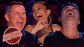 30 of the FUNNIEST Auditions EVER on Britains Got Talent [upl. by Hildy76]