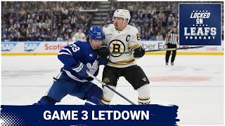 Toronto Maple Leafs power play a big letdown in Game 3 loss to Bruins a rough night for officiating [upl. by Arly]