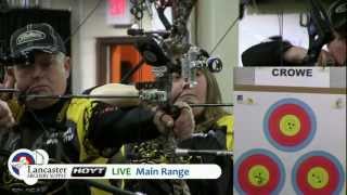 Saturday 4pm Qualifying  Main Range  2013 Lancaster Archery Classic [upl. by Adnor]