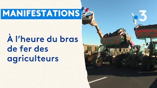 Lheure du bras de fer pour les agriculteurs dans les BouchesduRhône [upl. by Elin]